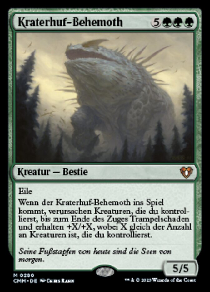 Craterhoof Behemoth