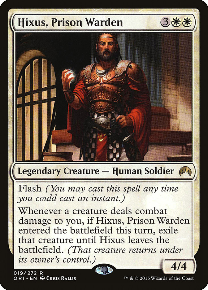 Hixus, Prison Warden