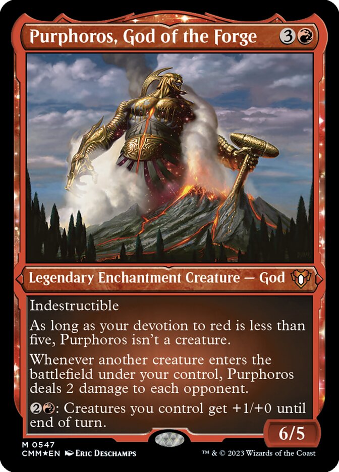 Purphoros, God of the Forge