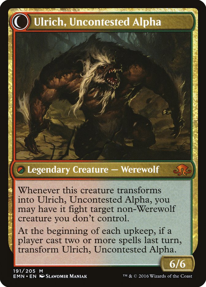 Ulrich of the Krallenhorde // Ulrich, Uncontested Alpha