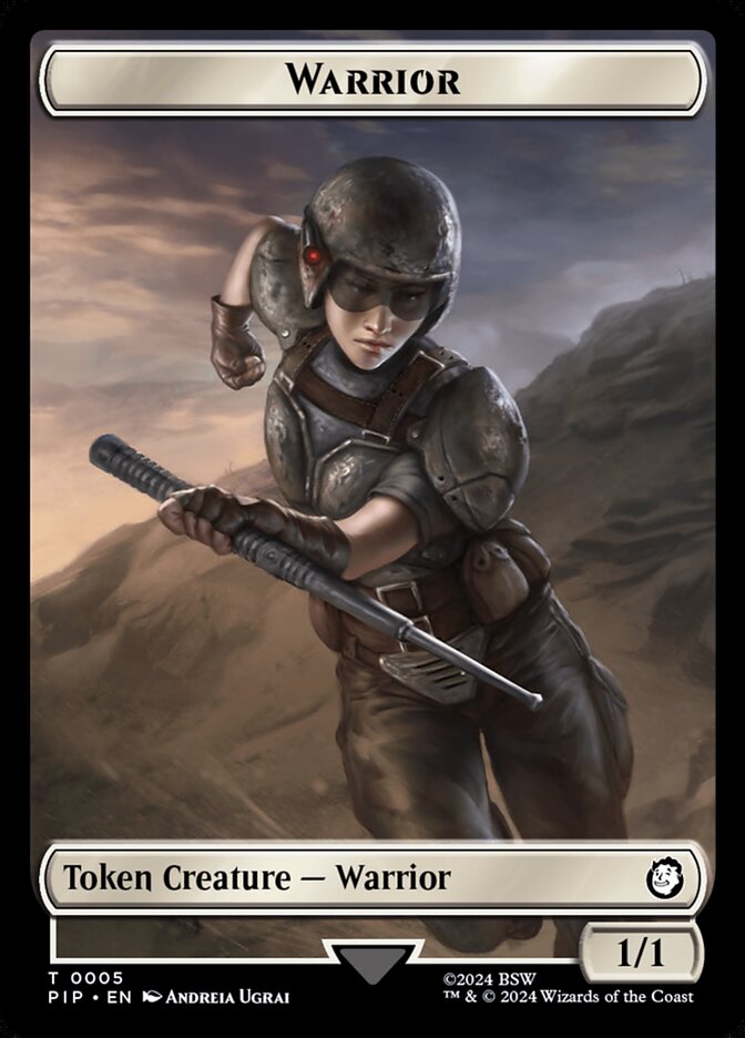 1/1 Warrior Token