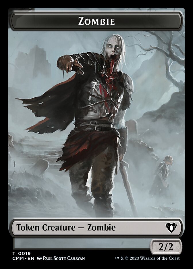 2/2 Zombie Token