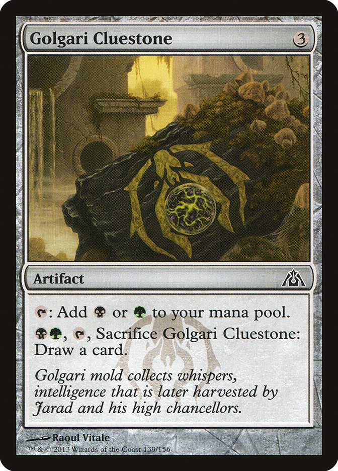 Golgari Cluestone