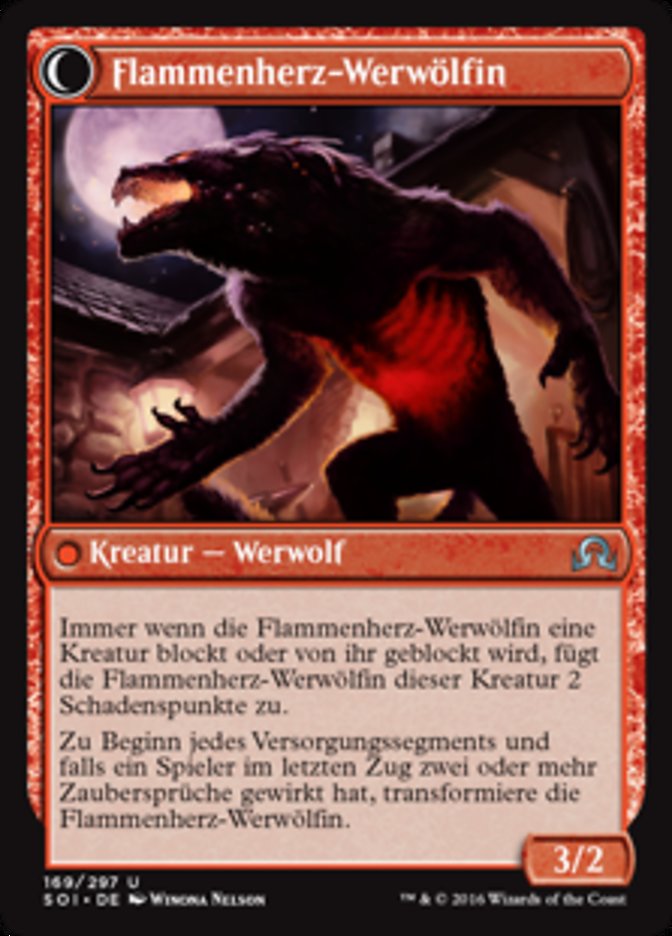 Kessig Forgemaster // Flameheart Werewolf