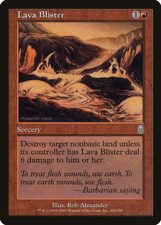 Lava Blister