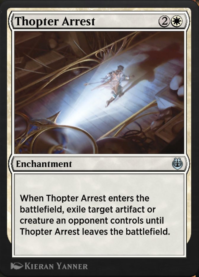 Thopter Arrest