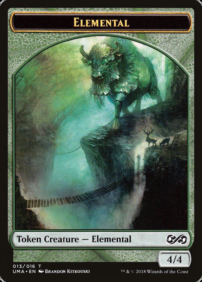 4/4 Elemental Token