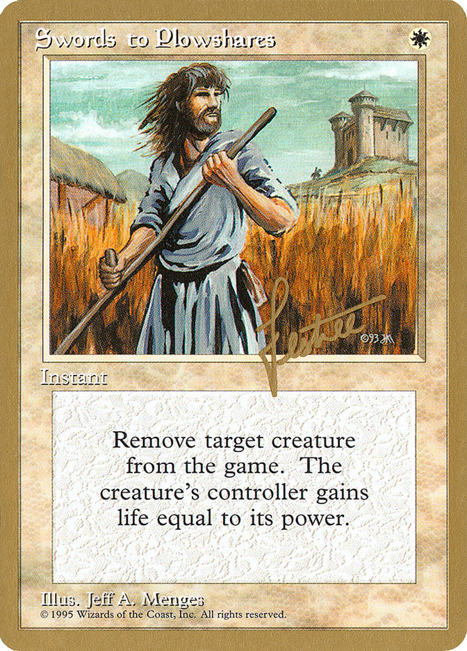 Swords to Plowshares