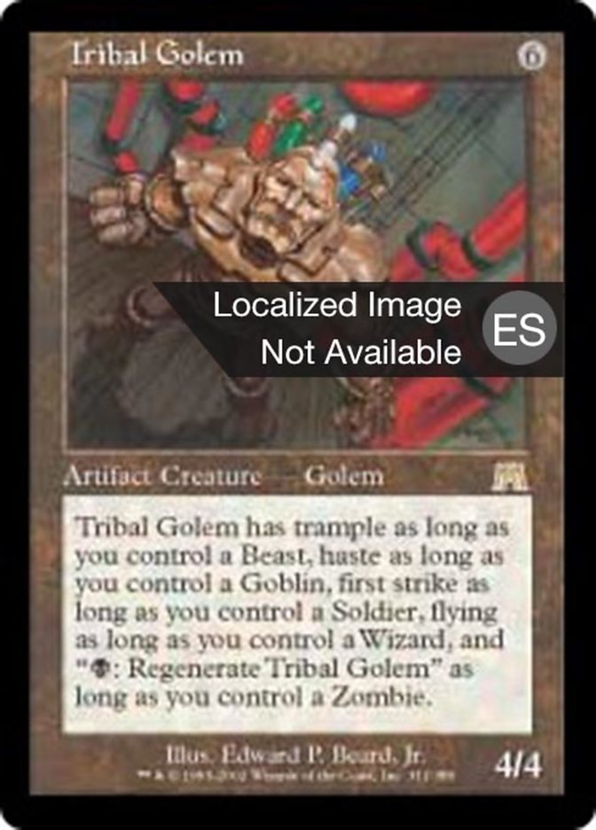 Tribal Golem