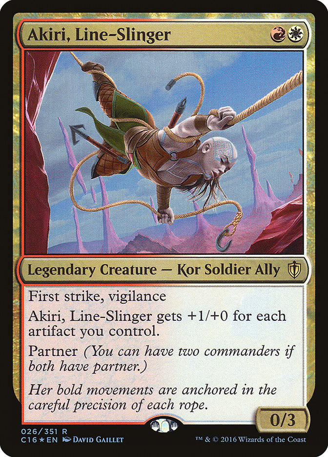 Akiri, Line-Slinger