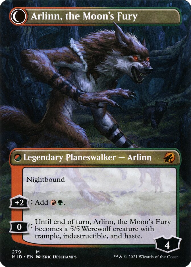 Arlinn, the Pack's Hope // Arlinn, the Moon's Fury