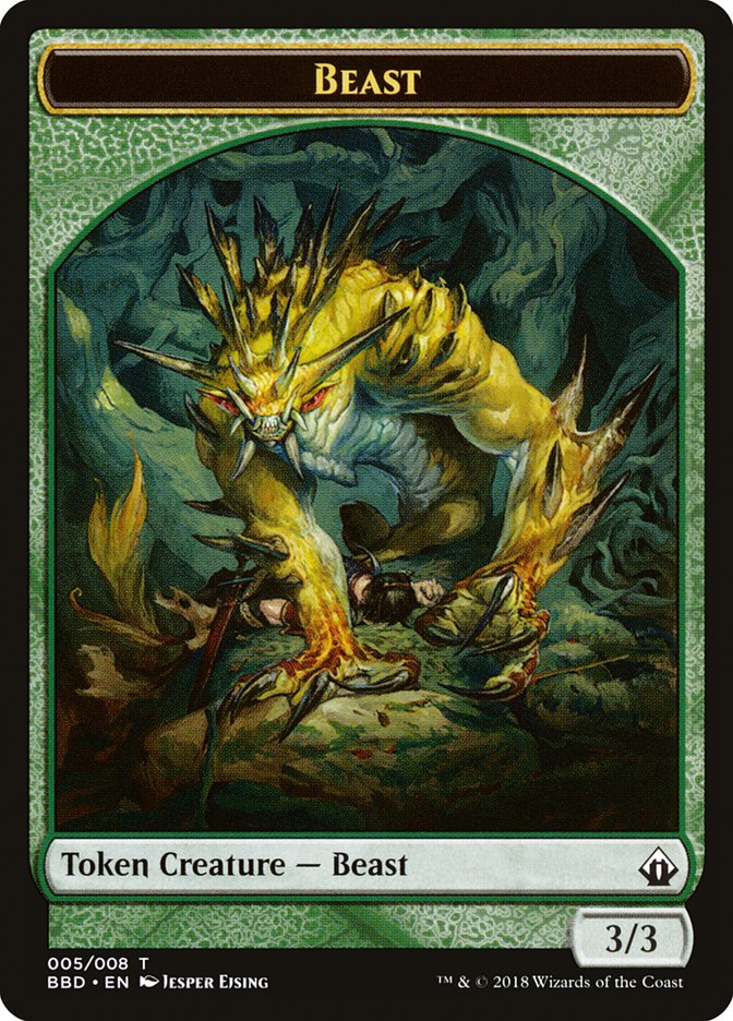 3/3 Beast Token