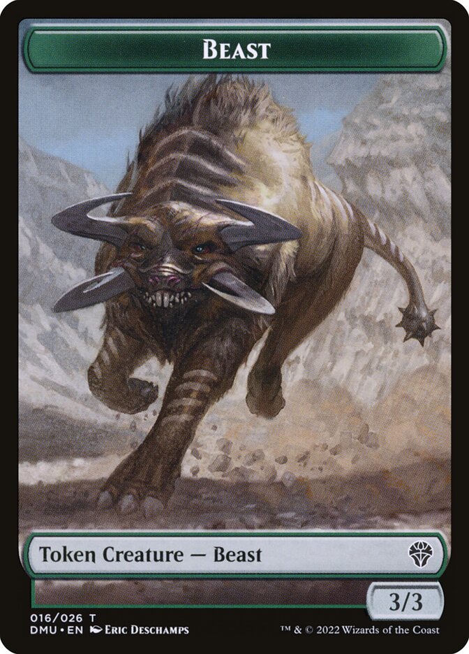 3/3 Beast Token