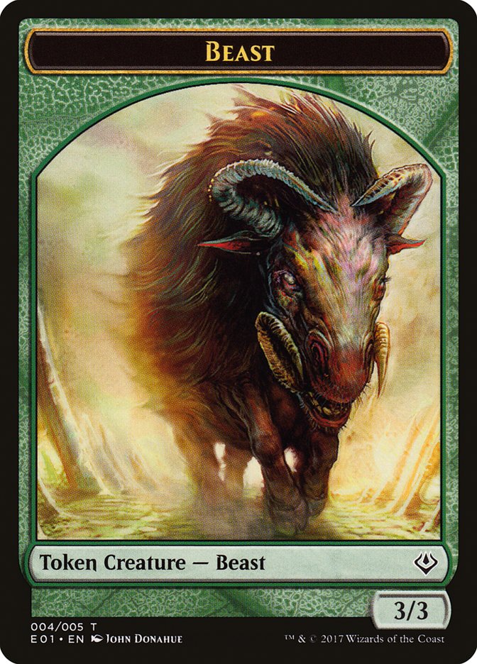 3/3 Beast Token