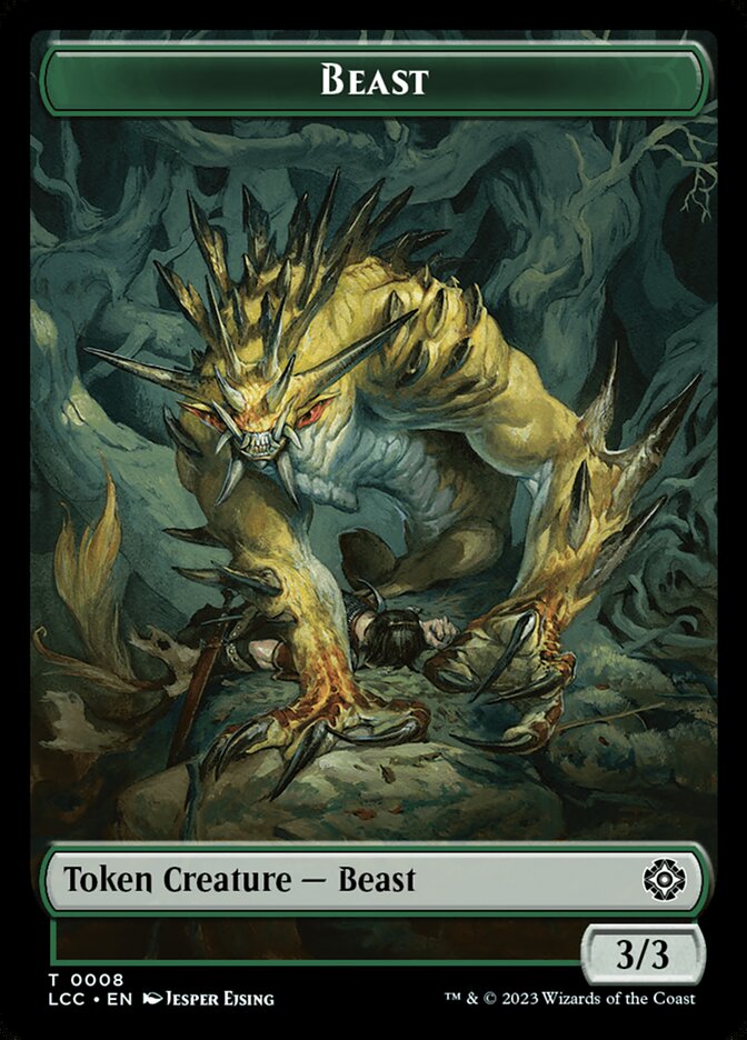 3/3 Beast Token