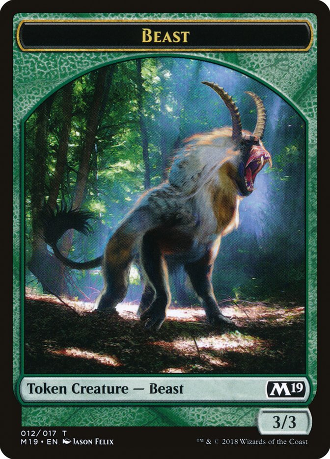 3/3 Beast Token