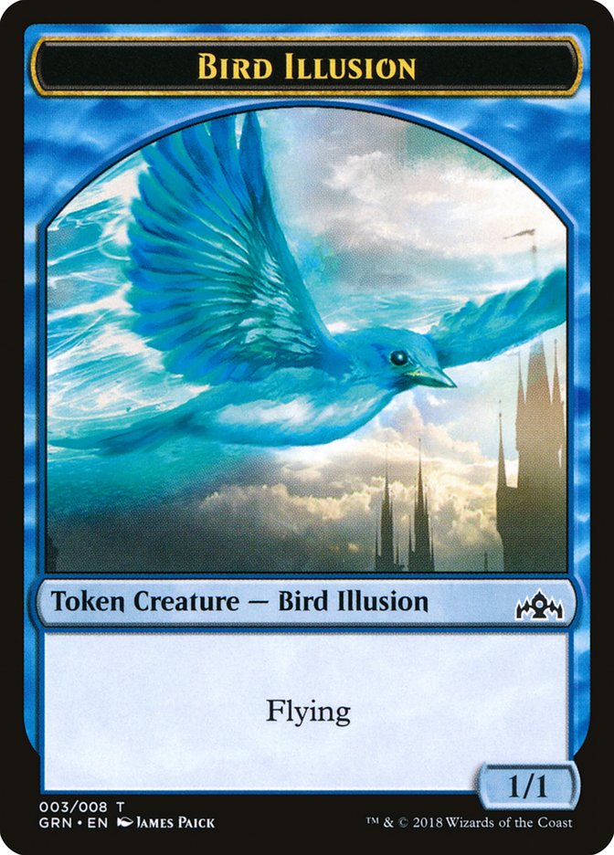 1/1 Bird Illusion Token