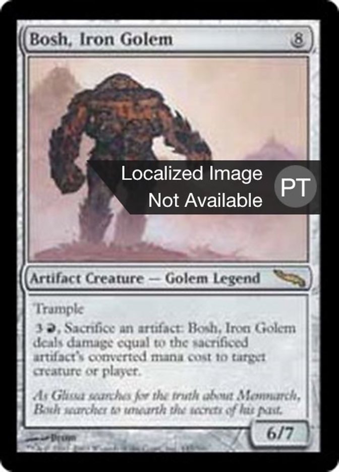 Bosh, Iron Golem