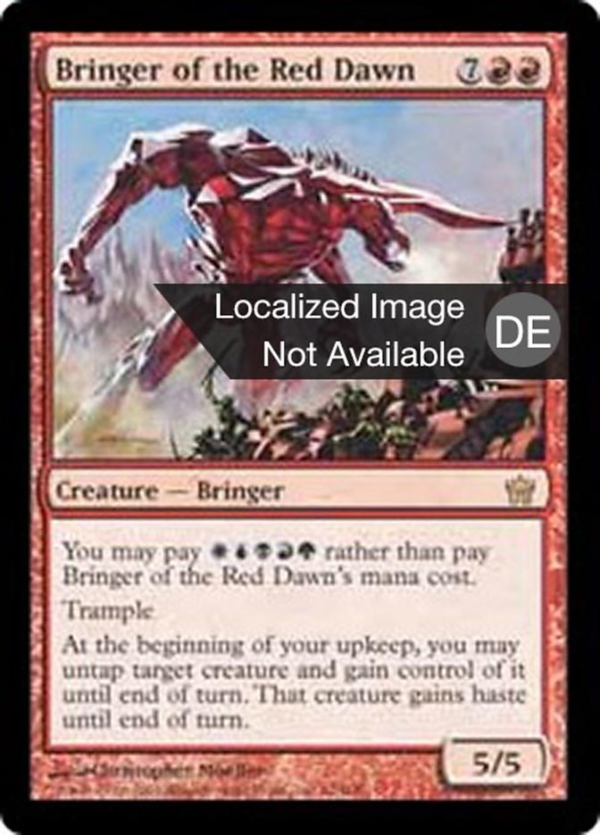 Bringer of the Red Dawn