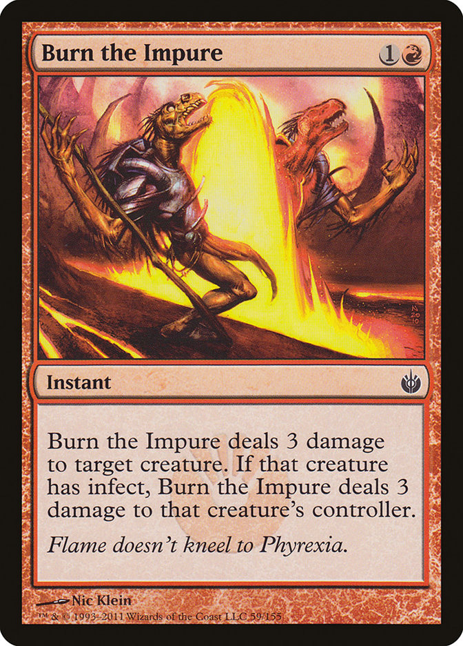 Burn the Impure