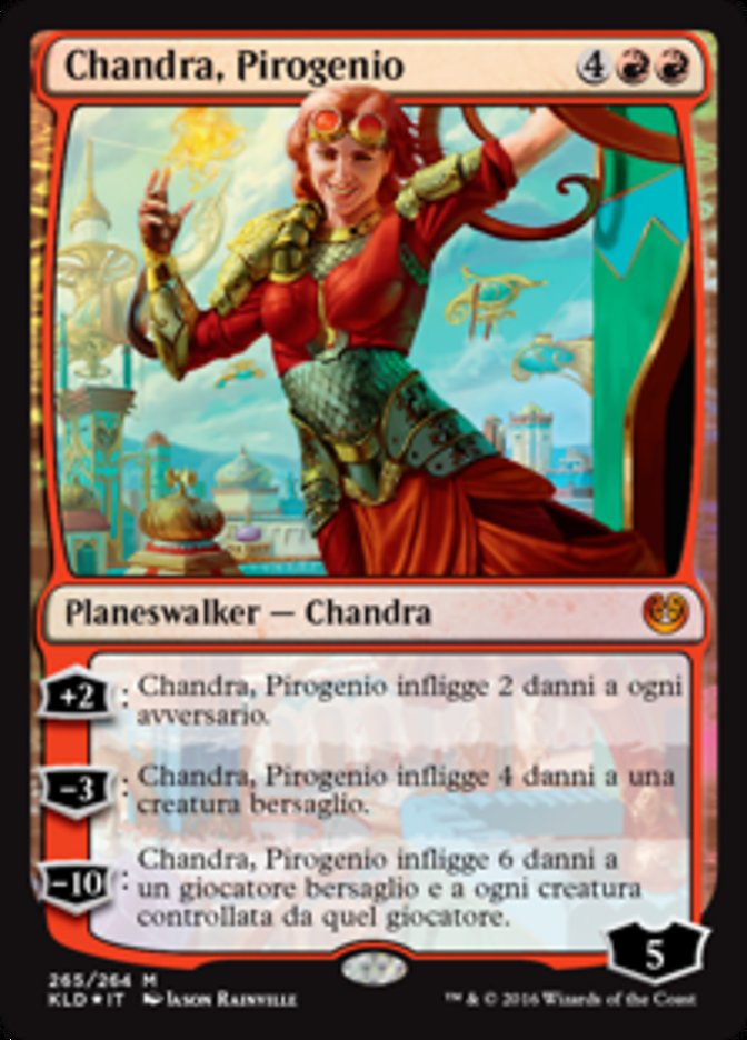 Chandra, Pyrogenius