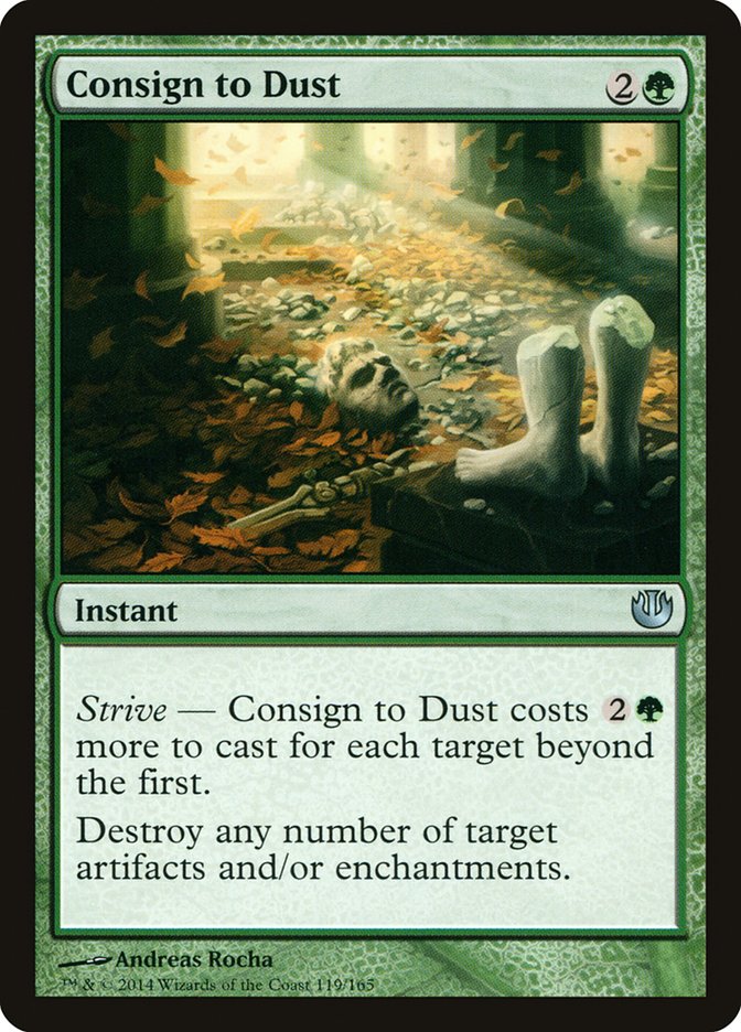 Consign to Dust