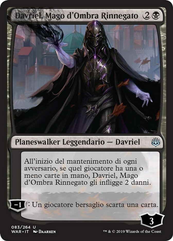 Davriel, Rogue Shadowmage