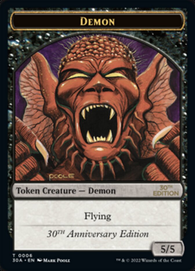 5/5 Demon Token