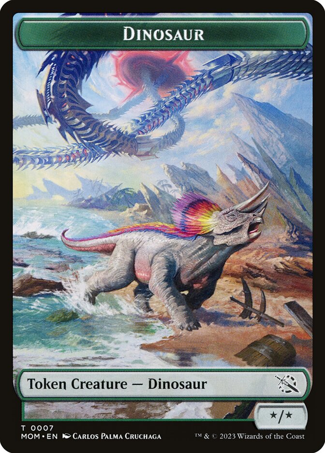 */* Dinosaur Token