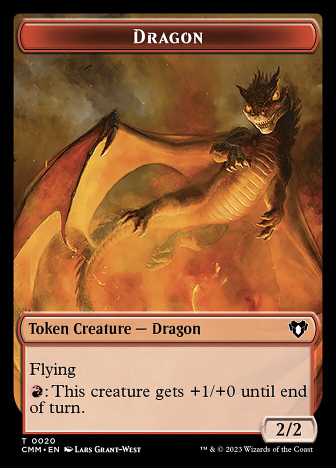 2/2 Dragon Token