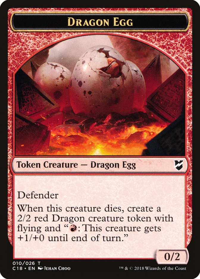 0/2 Dragon Egg Token