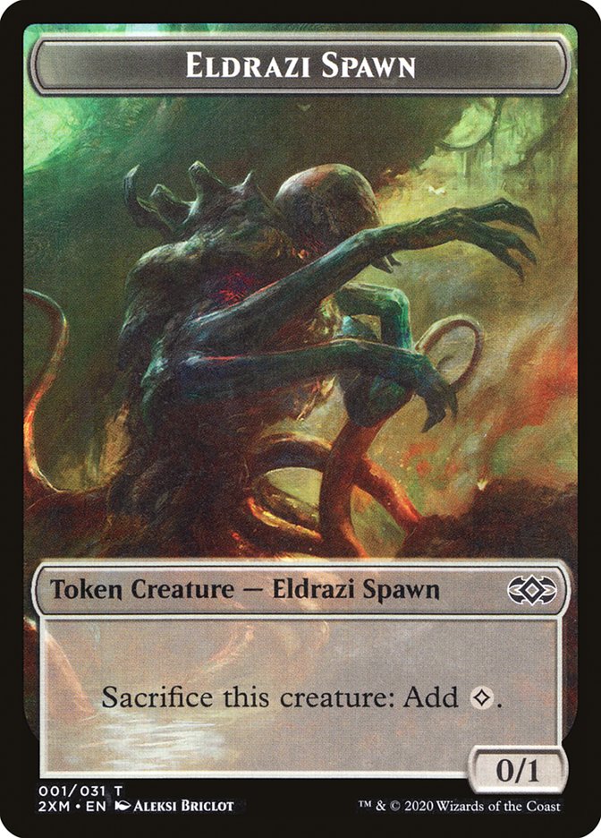 0/1 Eldrazi Spawn Token