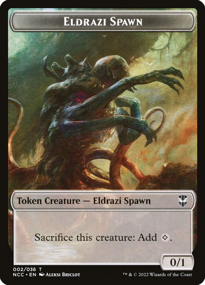 0/1 Eldrazi Spawn Token