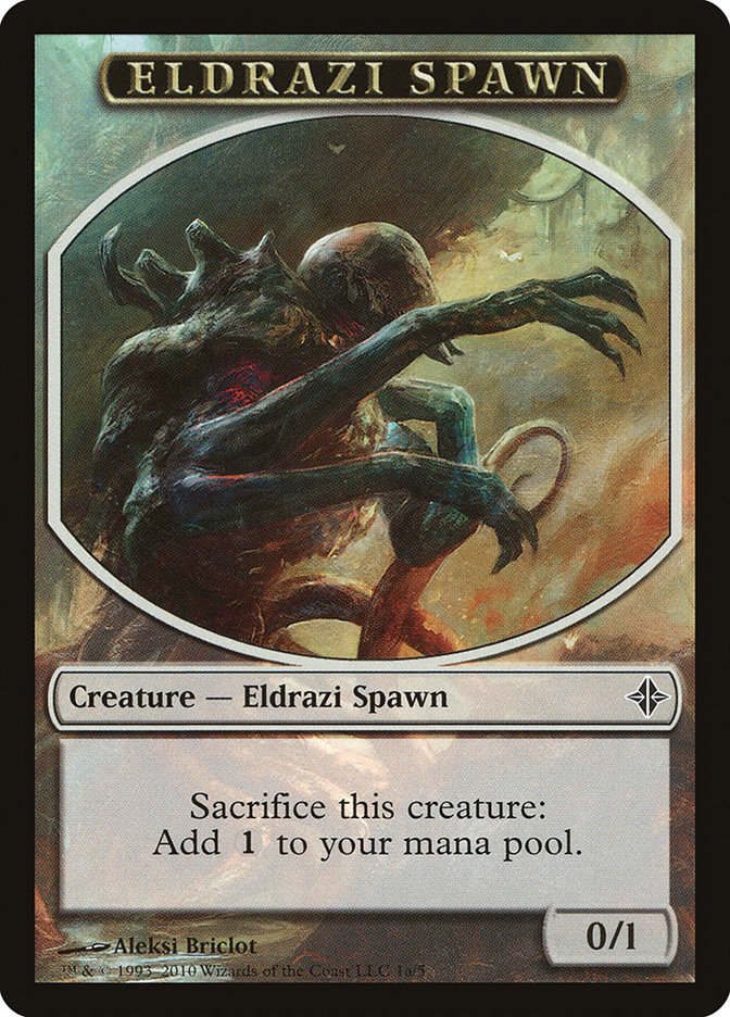 0/1 Eldrazi Spawn Token