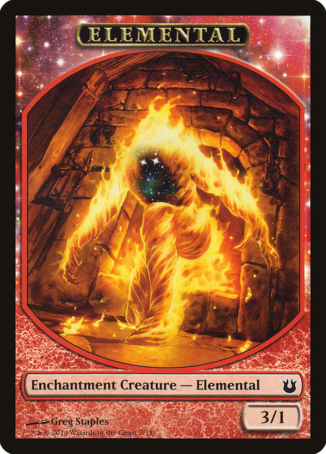 3/1 Elemental Token