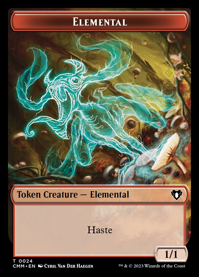 1/1 Elemental Token