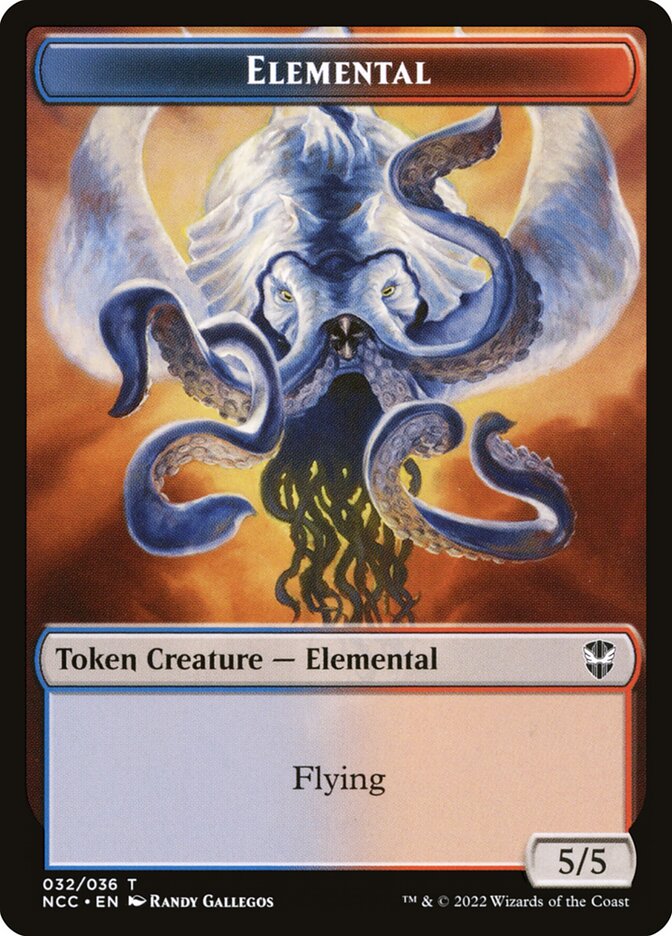 5/5 Elemental Token