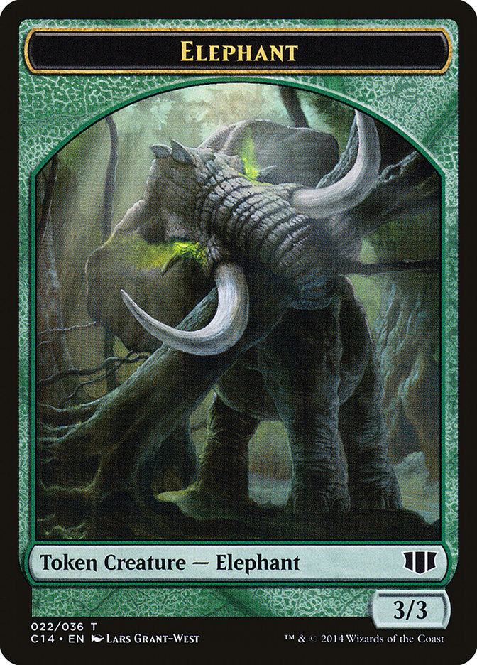 3/3 Elephant Token