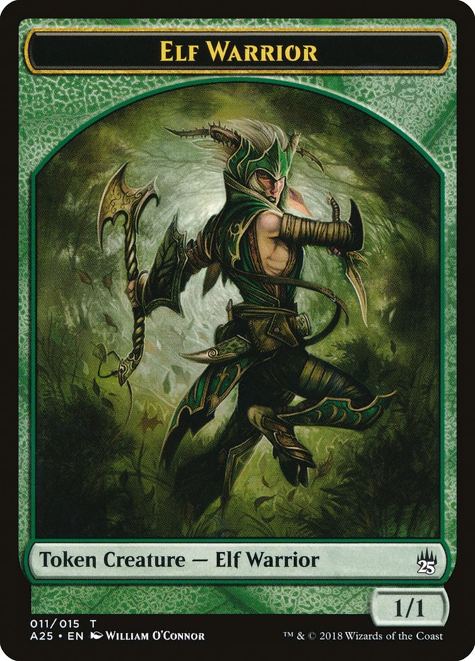 1/1 Elf Warrior Token