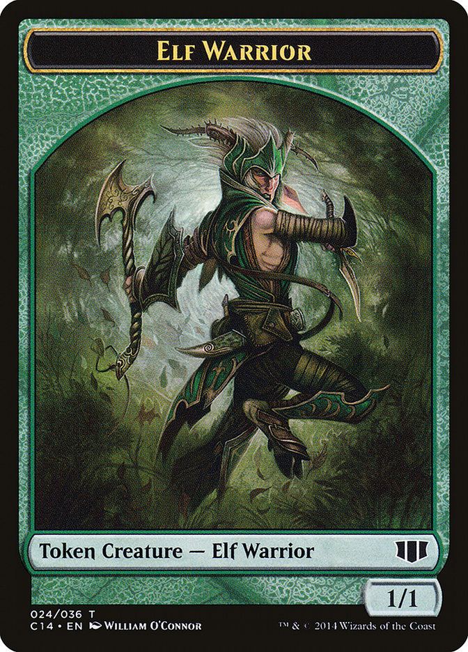 1/1 Elf Warrior Token