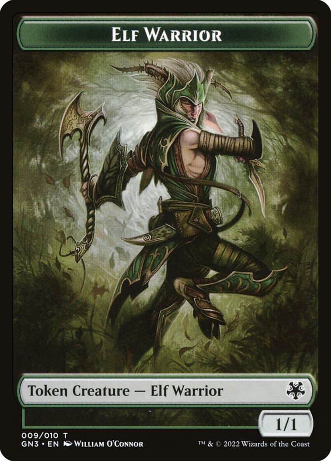 1/1 Elf Warrior Token