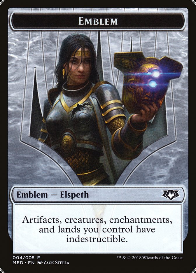 Elspeth, Knight-Errant Emblem Token