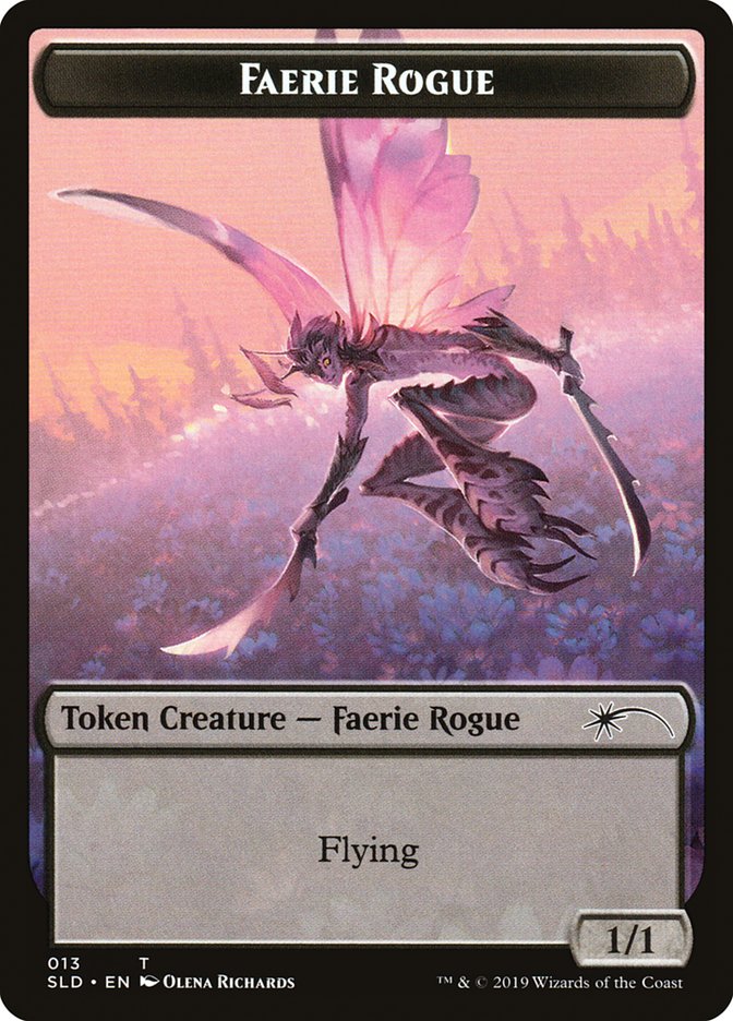 1/1 Faerie Rogue Token