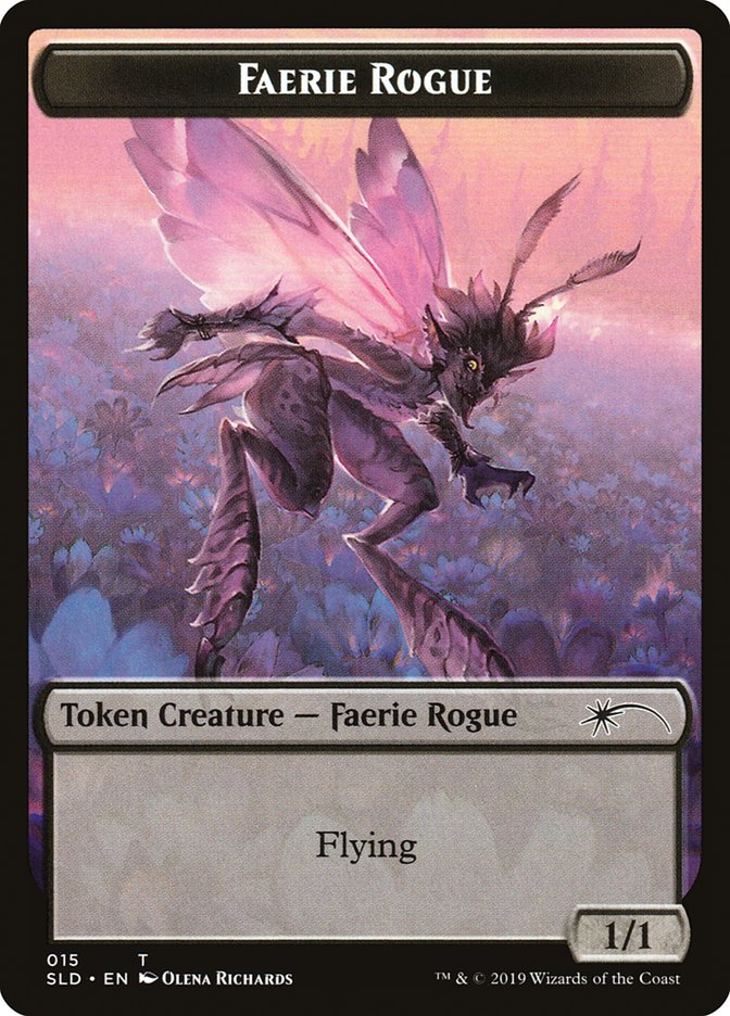 1/1 Faerie Rogue Token