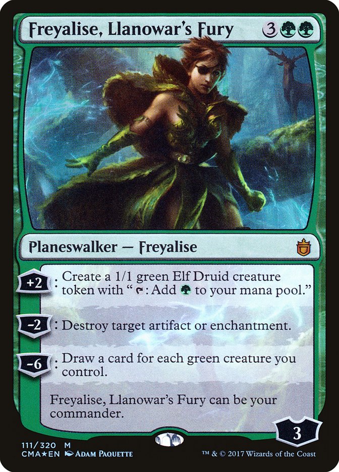 Freyalise, Llanowar's Fury