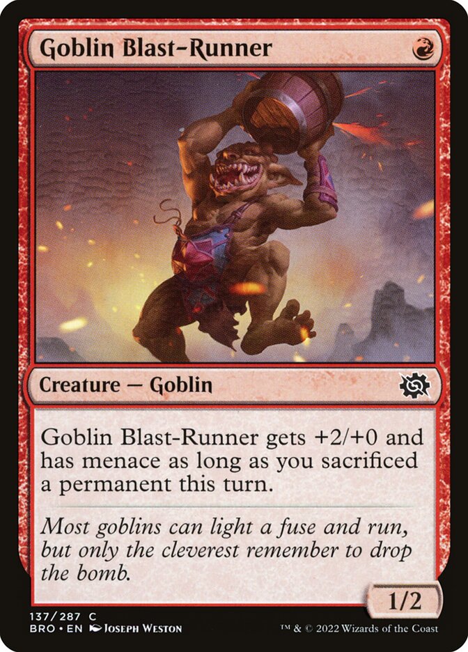 Goblin Blast-Runner