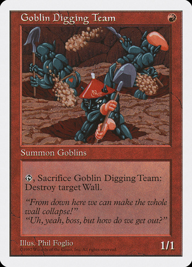 Goblin Digging Team