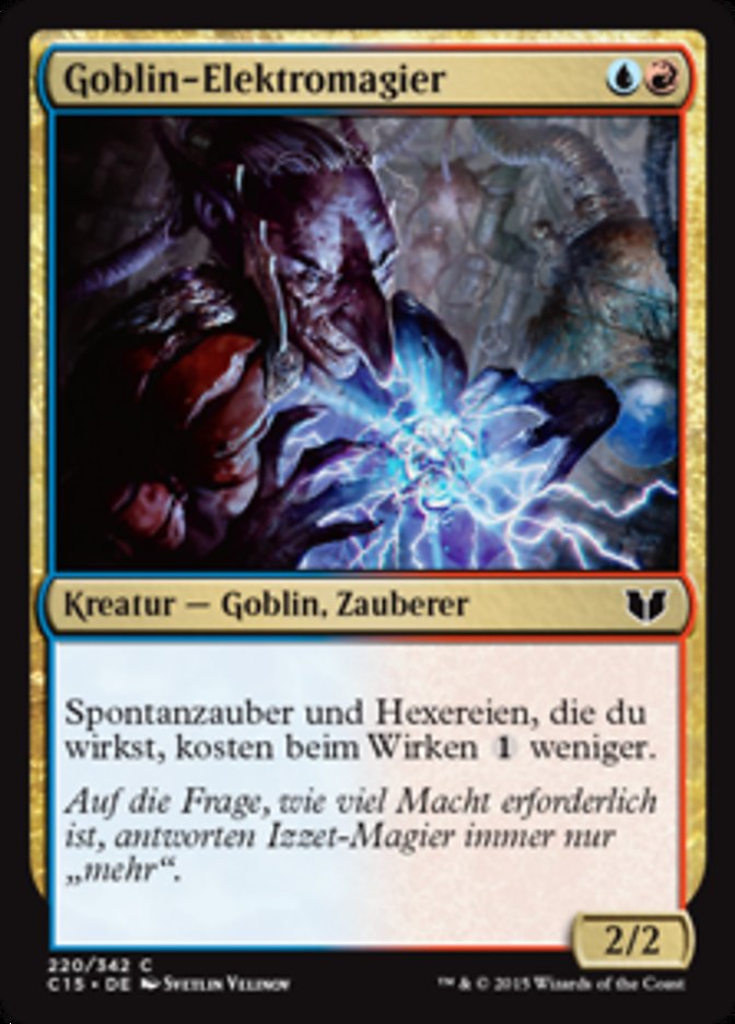 Goblin Electromancer