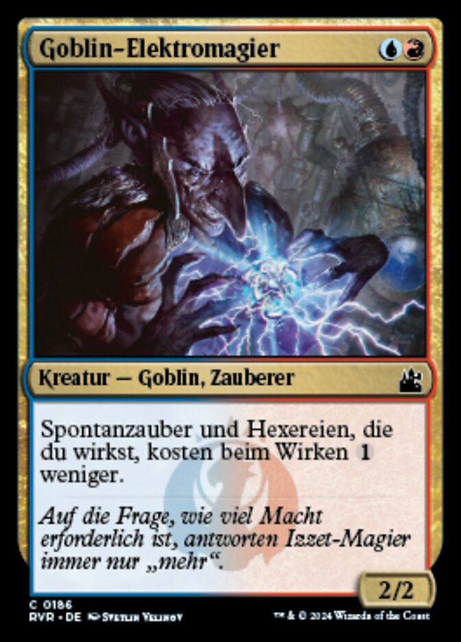 Goblin Electromancer