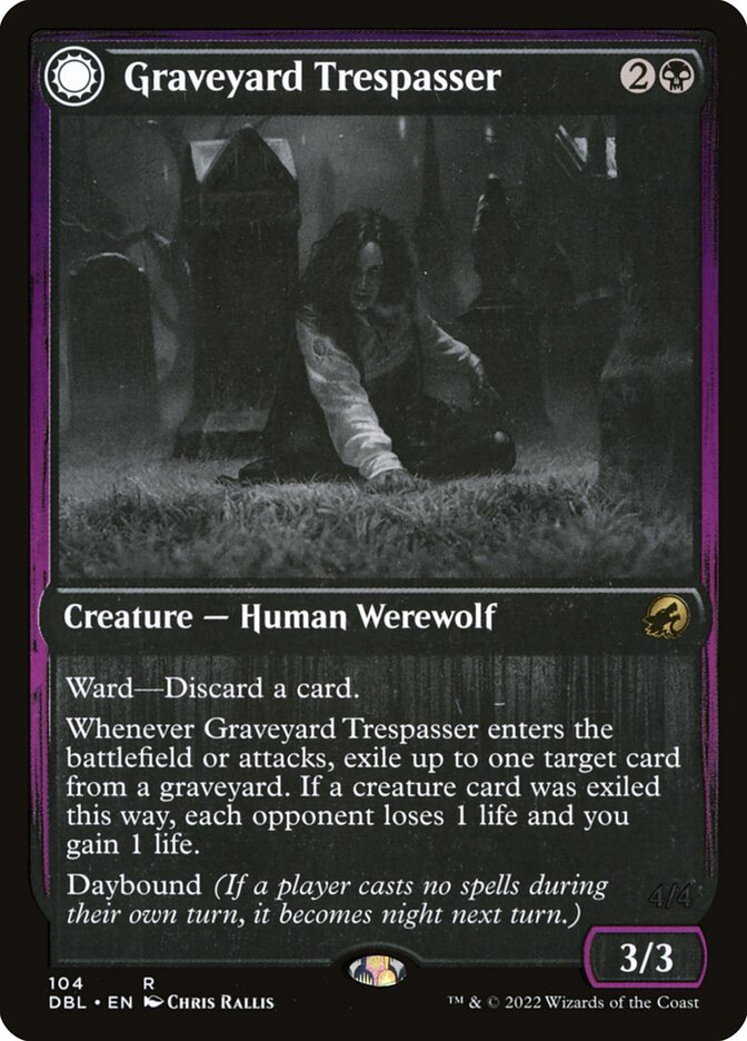 Graveyard Trespasser // Graveyard Glutton